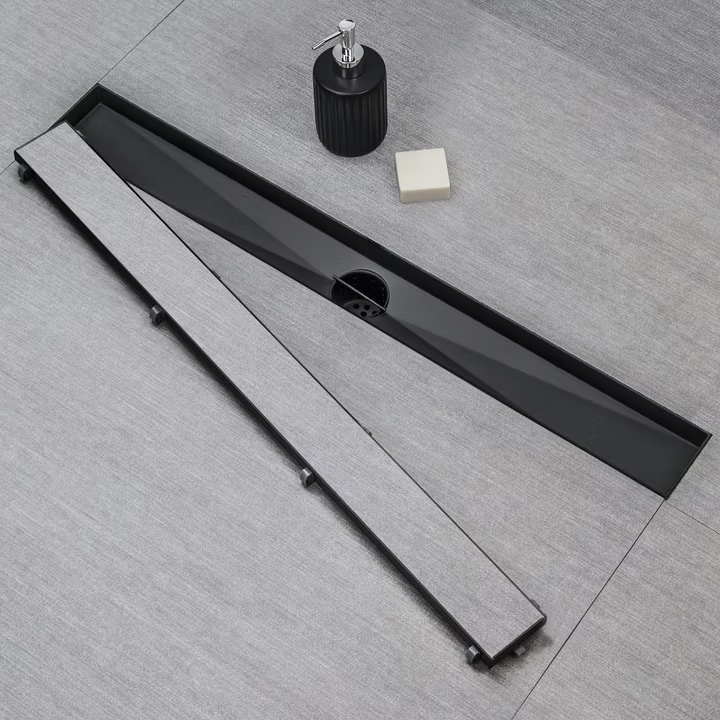 CENTER OUTLET LINEAR DRAIN
